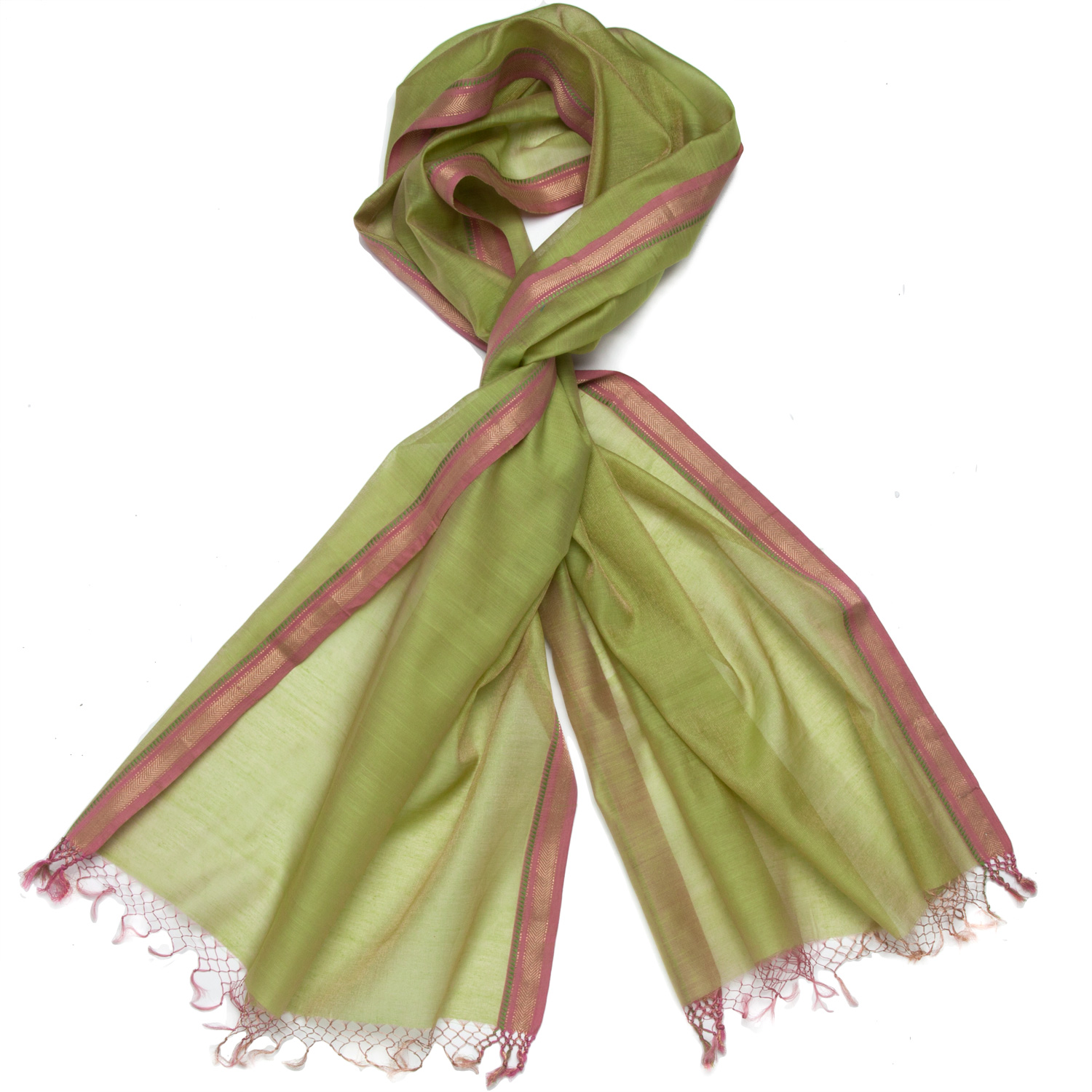 Bijou Scarf Lime Green